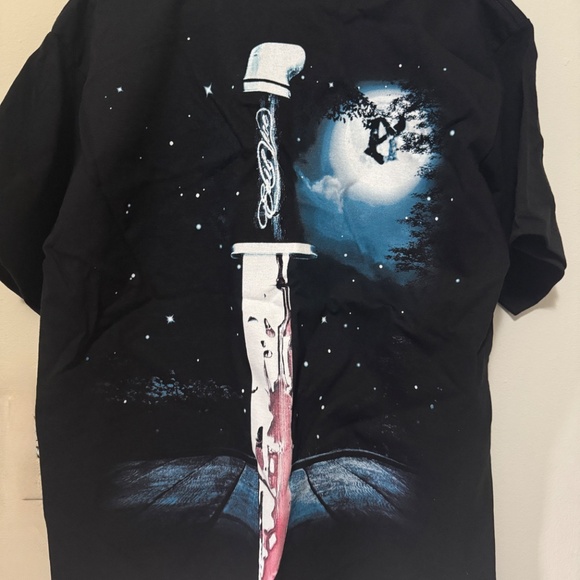 Evil Vice x Halloween Scream T-Shirt Black Short Sleeve Size Large NWT - Picture 3 of 8